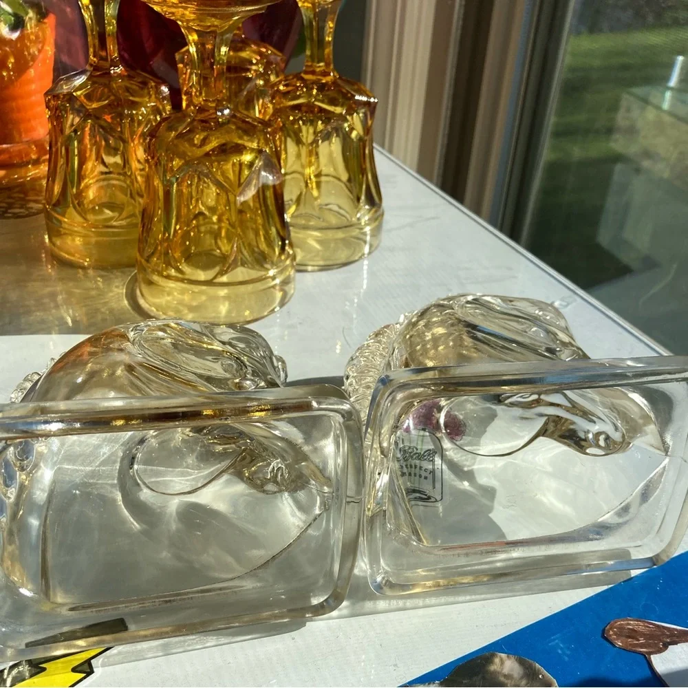 Federal Glass Horse Bookends - Picture 6 of 12